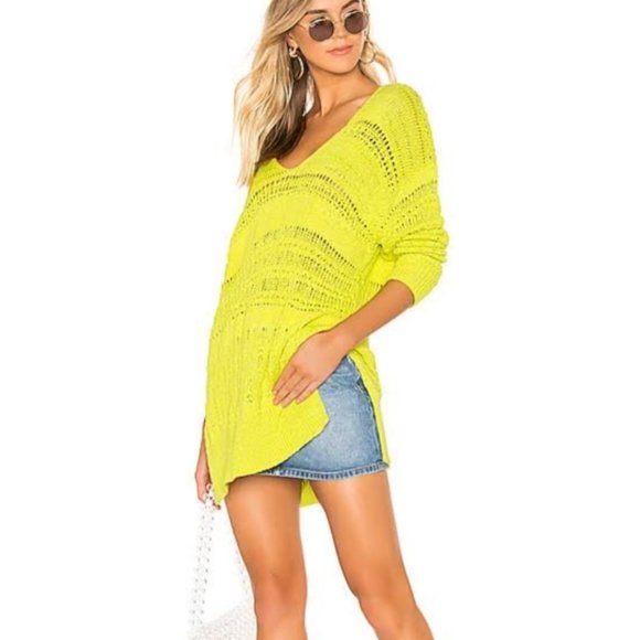 Free People Sweaters - NWT Free People Hot Tropics Pull over